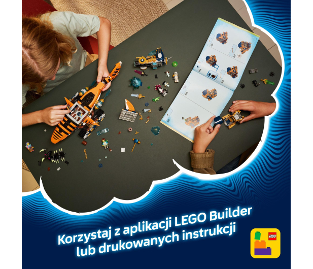 LEGO DREAMZZZ 71515 Rekinoczołg tygrysi - 1473530 - zdjęcie 14